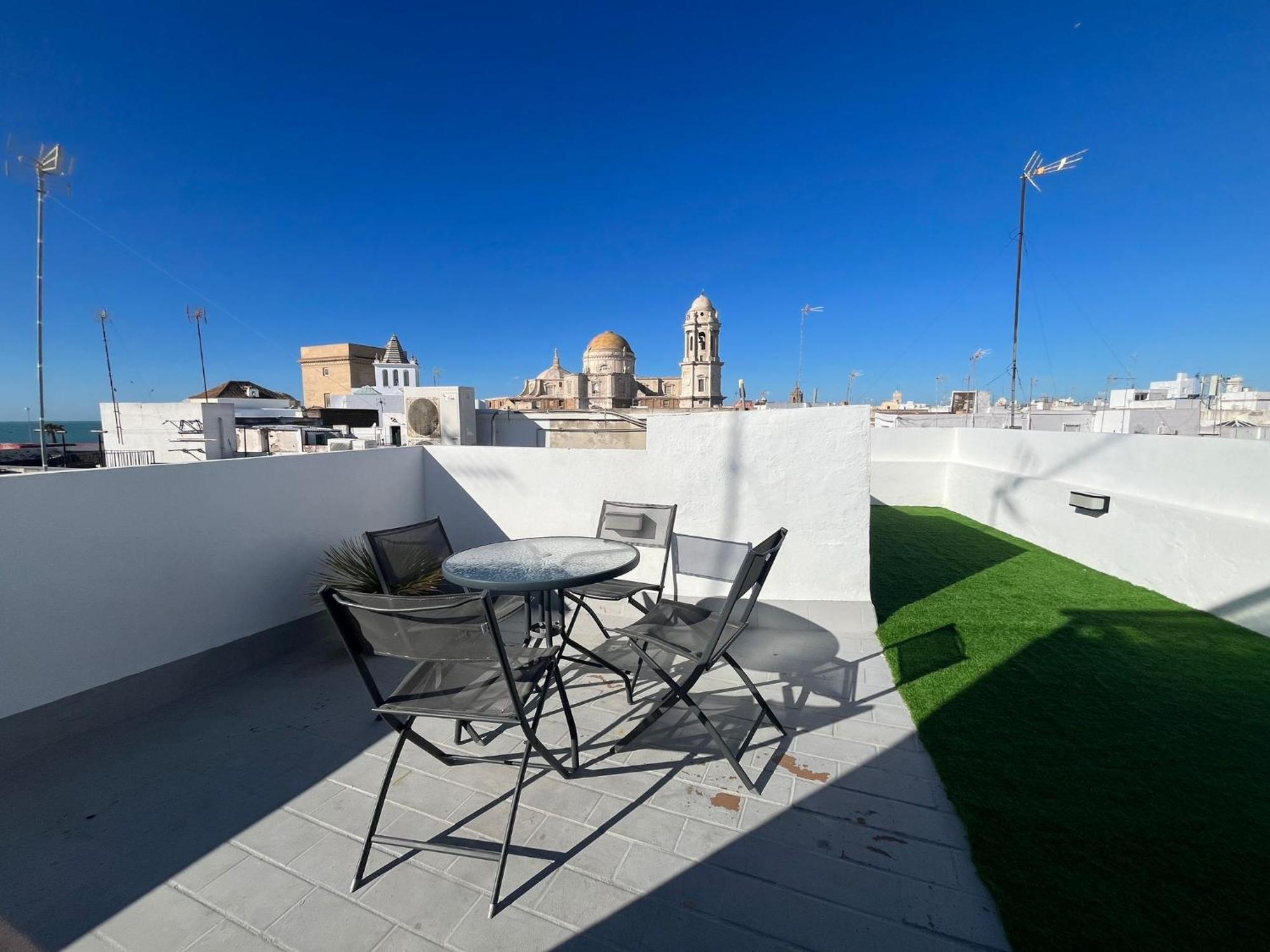加的斯Hidden Gem Penthouse El Meson公寓 外观 照片